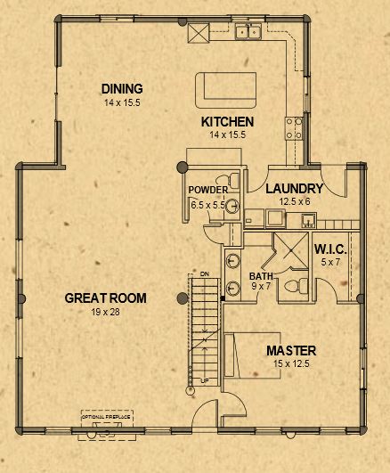 Whisper Creek Eagle River Floor Plan