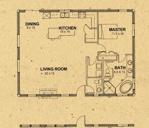 Whisper Creek Riverwood Floor Plan