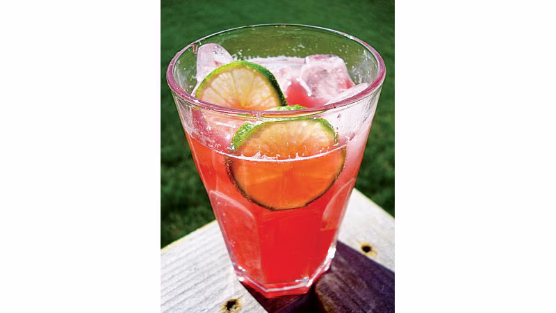 Rasberry Lime Rickey